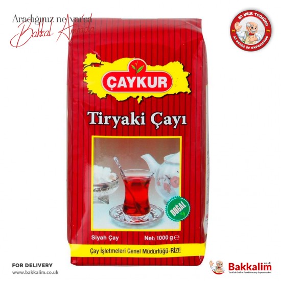 Çaykur Tiryaki Siyah Çay 1000 Gr SAMA FOODS ENFIELD UK