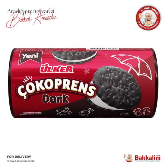 Ülker Çokoprens Dark 10 Adet 234 Gr SAMA FOODS ENFIELD UK