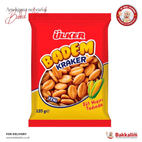 Ülker Badem Kraker 135 Gr SAMA FOODS ENFIELD UK