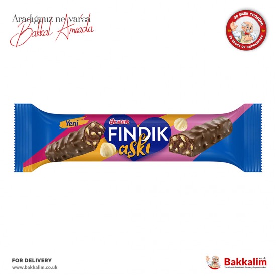 Ülker Fındık Aşkı Fındıklı Bar 30 Gr SAMA FOODS ENFIELD UK