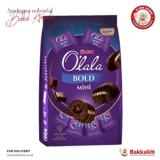 Ulker Olala Dark Chocolate Sauce Coated Cake With Dark Chocolate Sauce Filling 156 G SAMA FOODS ENFIELD UK