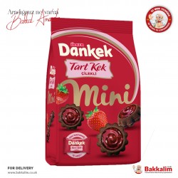 Ulker Mini Dankek Tart Cake with Strawberry Multi Pack in 10 Pcs 150 G