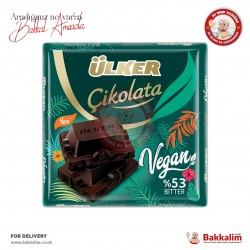 Ülker Golden Çikolata Vegan %53 Bitter 60 Gr