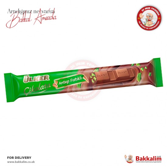 Ulker Golden Antep Pistachio Stick Chocolate 15 G