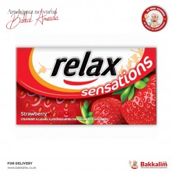 Relax Sensations Çilek Aromalı Sakız 27 Gr