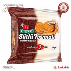 Eti Burçak Sütlü Kremalı Yulaflı Bisküvi 300 Gr