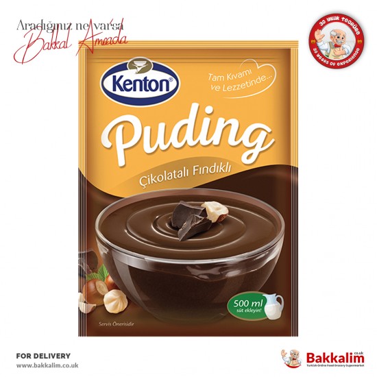 Kenton Çikolata Ve Fındıklı Puding 100 Gr SAMA FOODS ENFIELD UK