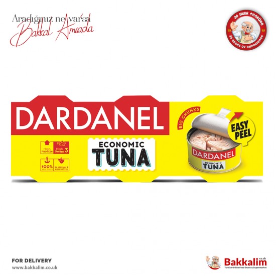 Dardanel Tuna Economic 75 G 3 Pack SAMA FOODS ENFIELD UK