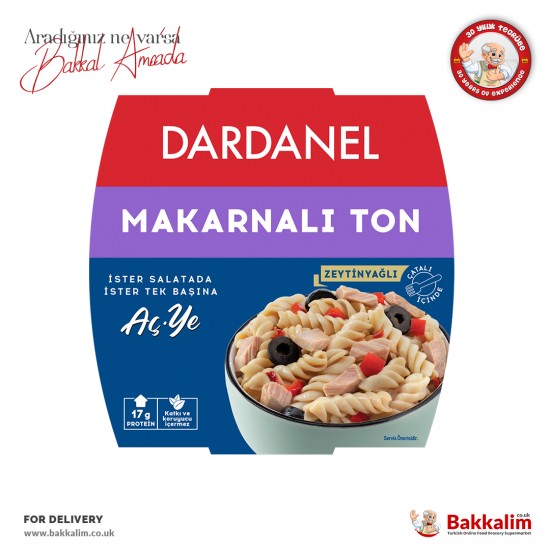 Dardanel Makarnalı Ton Balığı Zeytinyağlı 160 Gr SAMA FOODS ENFIELD UK