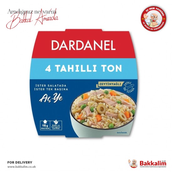 Dardanel Tuna 4 Tahıllı Zeytinyağlı 160 Gr SAMA FOODS ENFIELD UK