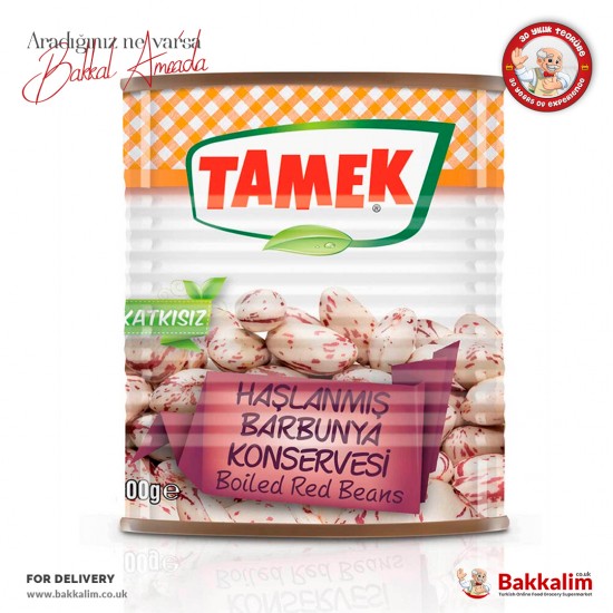 Tamek Boiled Red Beans 800 G SAMA FOODS ENFIELD UK