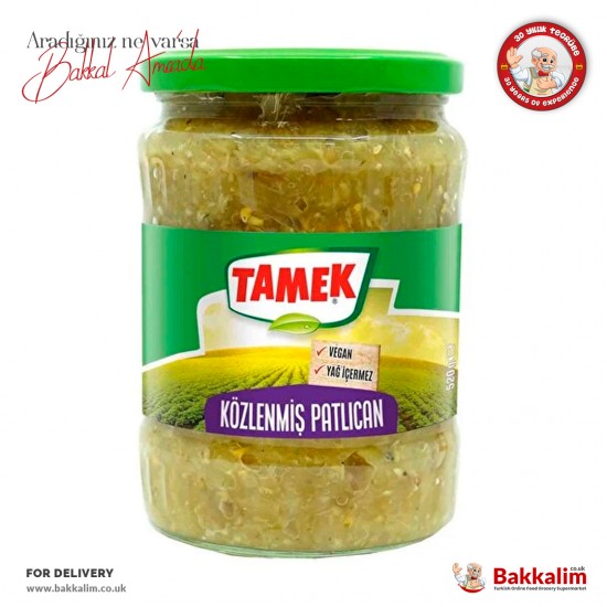 Tamek Közlenmiş Patlıcan 520 G SAMA FOODS ENFIELD UK