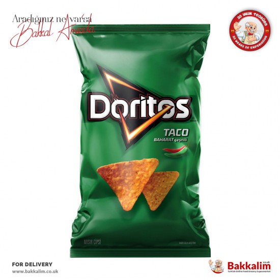 Doritos Taco Spicy Chips Big Size 170 G SAMA FOODS ENFIELD UK