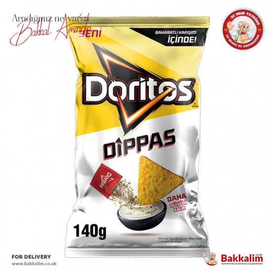 Doritos Dippas Cips 140 Gr SAMA FOODS ENFIELD UK