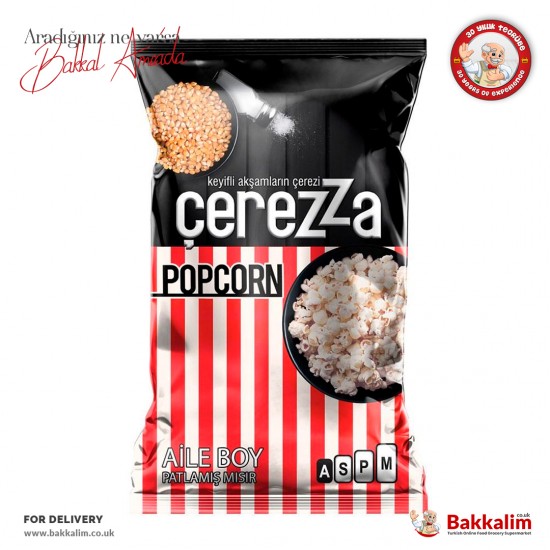 Çerezza Patlamış Mısır Aile Boyu 80 Gr SAMA FOODS ENFIELD UK