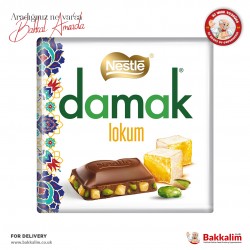 Nestle Damak Lokum ve Antep Fıstıklı Kare Çikolata 60 Gr