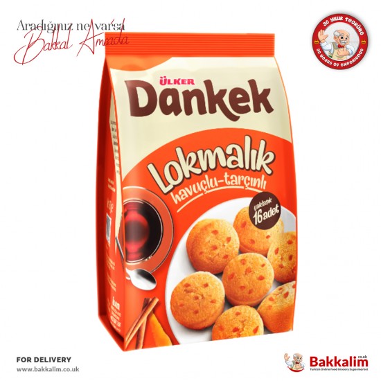 Ülker Dankek Havuçlu Tarçınlı Mini Kek 160 G 16 Adet SAMA FOODS ENFIELD UK