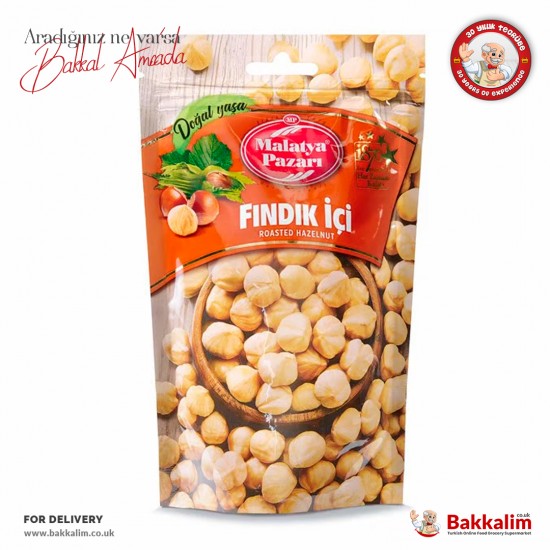 Malatya Pazari Hazelnut Roasted Salted 180 G SAMA FOODS ENFIELD UK