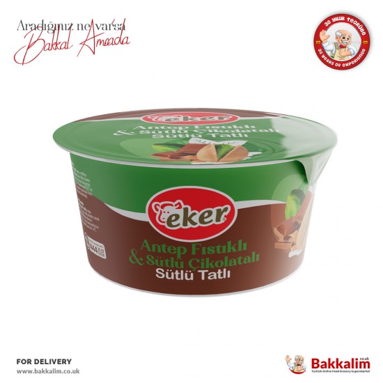 Eker Antep Fıstıklı ve Sütlü Çikolatalı Sütlü Tatlı 125 Gr SAMA FOODS ENFIELD UK