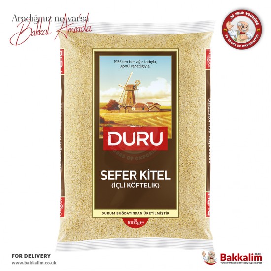 Duru İçli Köftelik Bulgur 1000 Gr