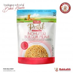 Duru Pratik Nohutlu Bulgur Pilavı Hazır Yemek 250 Gr