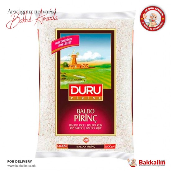 Duru Baldo Pirinç Yerli 2000 Gr SAMA FOODS ENFIELD UK