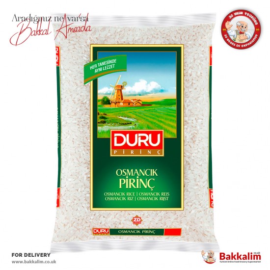 Duru Osmancık Pirinç 2000 Gr SAMA FOODS ENFIELD UK