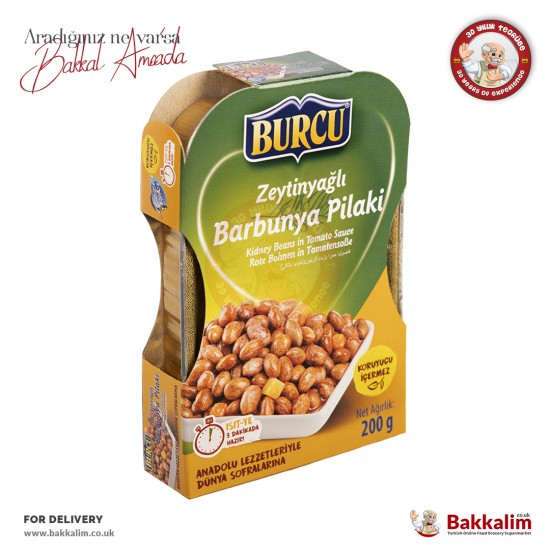 Burcu Zeytinyağlı Barbunya Pilaki N200 Gr Burcu Zeytinyağlı Barbunya Pilaki N200 Gr
