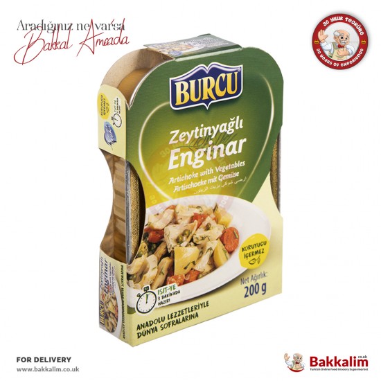 Burcu Zeytinyağlı Enginar 200 Gr