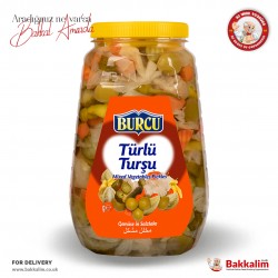 Burcu Mixed Vegetables Pickles 4950 G