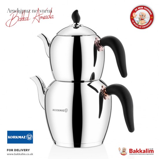 Korkmaz Sehnaz 2.3 lt Tea Pot Set A214 SAMA FOODS ENFIELD UK