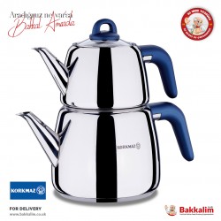 Korkmaz Bella Azure 2lt Tea Pot Set A045-02