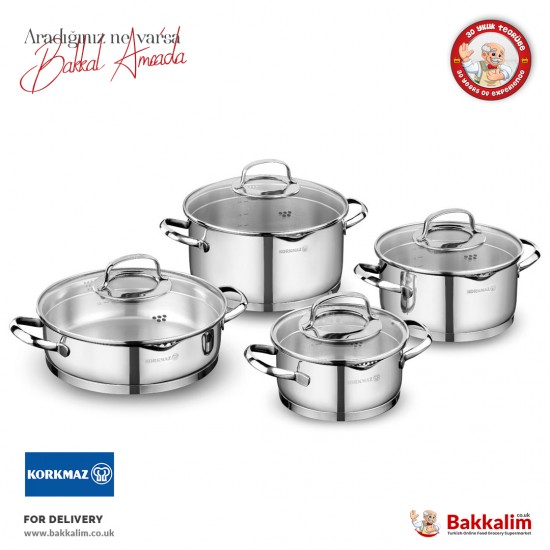 Korkmaz Steama Cookware Set A1999 SAMA FOODS ENFIELD UK