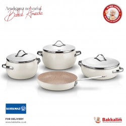 Korkmaz Lumia Cookware Set A2674 7 Pcs