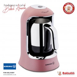 Korkmaz Kahvekolik Rose Gold Coffee Machine A860-06