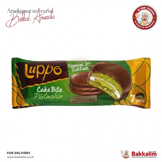 Luppo Cake Bite Pistachio Special Edition 7 Pcs 182 G