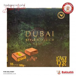 Dubai Style Kadayif Chocolate With Pistachio 32 Pcs 500 G