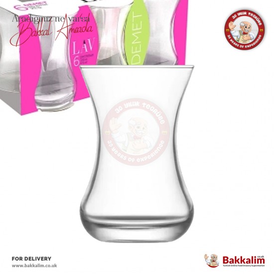 LAV Demet Çay Bardağı 135 Cc 6 Adet