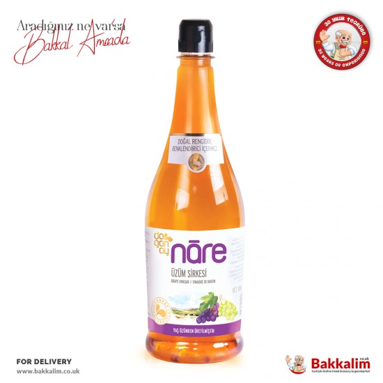 Doganay Nare Grape Vinegar %100 1000 Ml SAMA FOODS ENFIELD UK