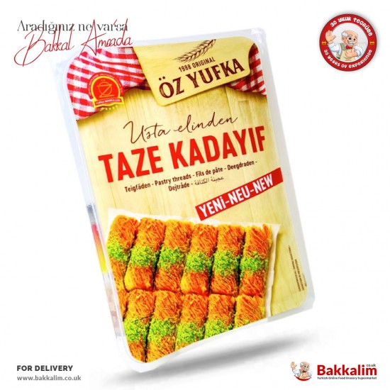 Oz Yufka Pastry Threads 500 G SAMA FOODS ENFIELD UK