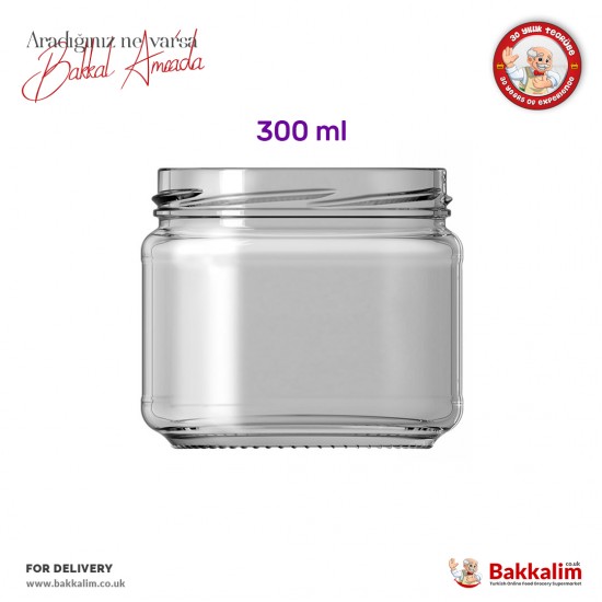 Glass Jar 300 ml SAMA FOODS ENFIELD UK