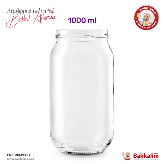 Glass Jar 1000 ml SAMA FOODS ENFIELD UK