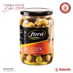 Fora Scratched Green Olives N700 G