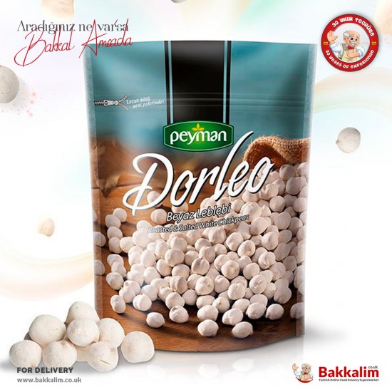 Peyman Dorleo White Chickpeas Roasted And Salted 150 G SAMA FOODS ENFIELD UK