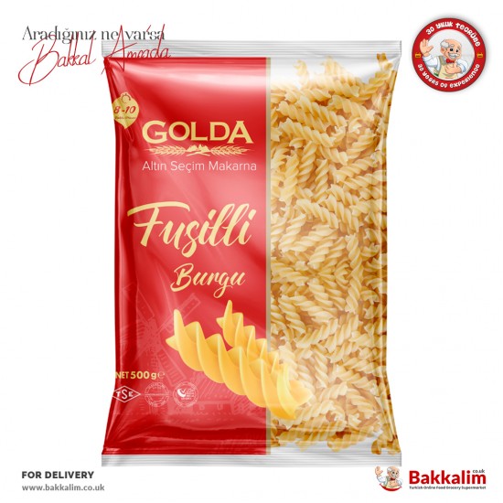 Golda Burgu Makarna 400 Gr SAMA FOODS ENFIELD UK