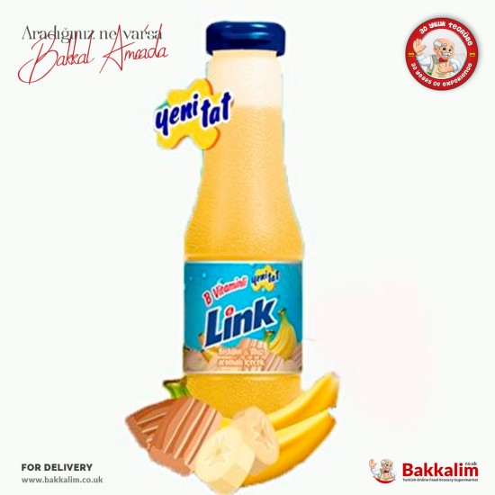 Link 200 ml Banana Flavored Drink SAMA FOODS ENFIELD UK