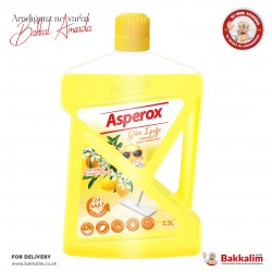 Asperox Yüzey Temizleyici Portakal  ve Limon Çiçeği Parfüm Kokulu 2500 ml