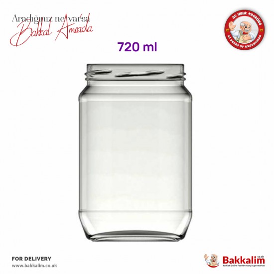 Glass Jar 720 ml SAMA FOODS ENFIELD UK