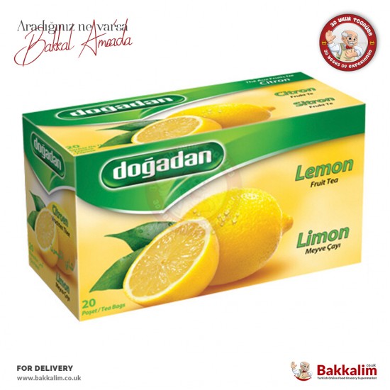 Doğadan 20 Poşet Form Limonlu Çay SAMA FOODS ENFIELD UK