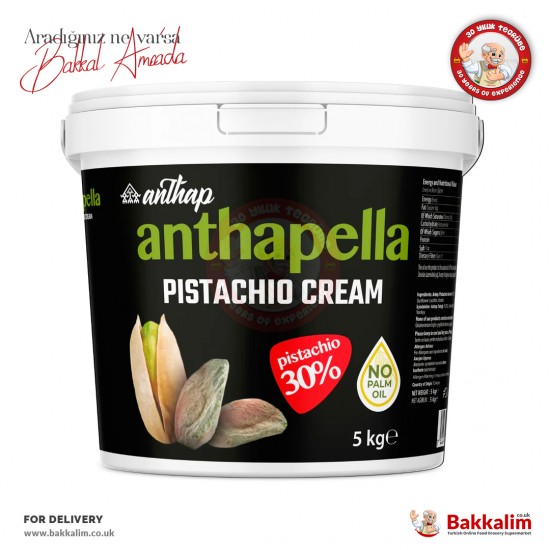 Anthap Anthapella Antep Pistachio Cream %30 Pistachio 5000 G